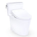 TOTO Aurora WASHLET+ One-Piece Toilet - 1.28 GPF - S5 on a white background
