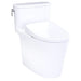 TOTO Aurora WASHLET+ One-Piece Toilet - 1.28 GPF - S7 on a white background