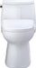TOTO Carlyle II Washlet + S7 One-Piece - front view