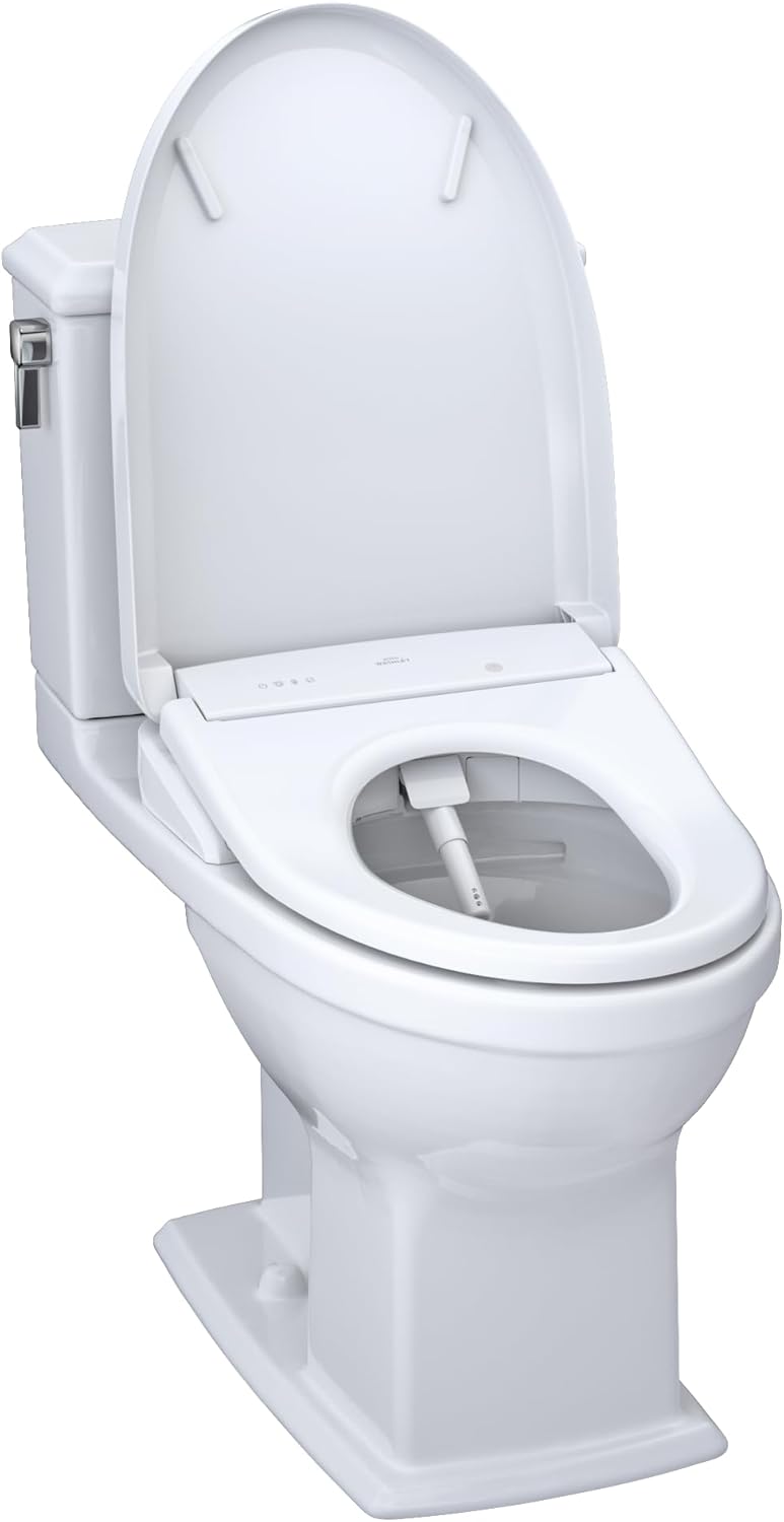 TOTO Connelly Washlet+ S7 Two-Piece - open lid