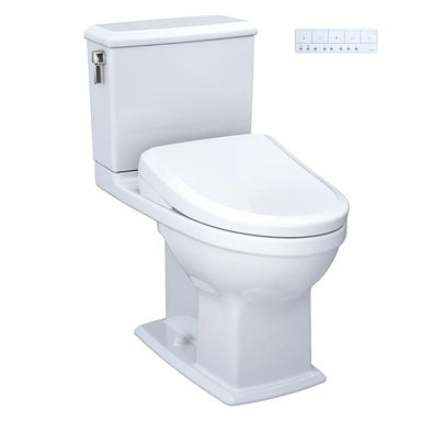 TOTO Connelly Washlet S7A Two-Piece Toilet with Remote and Dual Flush Technology