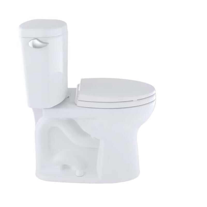 TOTO Drake II Two-Piece Round - Side view facing right on a white background