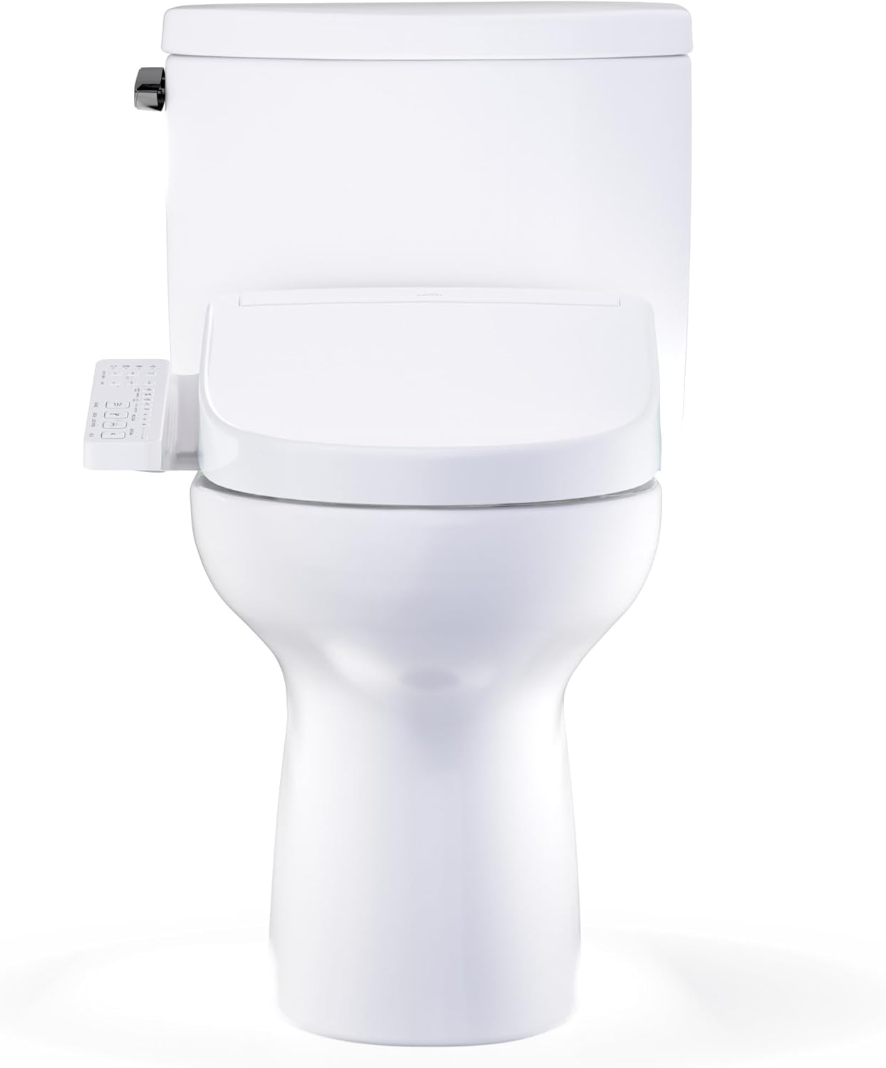 TOTO Drake II WASHLET+ S2 Two-Piece Toilet - 1.28 GPF - front view