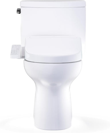 TOTO Drake II WASHLET+ S2 Two-Piece Toilet - 1.28 GPF - front view