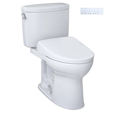 TOTO-Drake-II-Washlet-S7-twopiece-toilet-1.28-GPF-with-remote