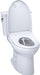 TOTO Drake Transitional Washlet + S7A Two-Piece - open lid