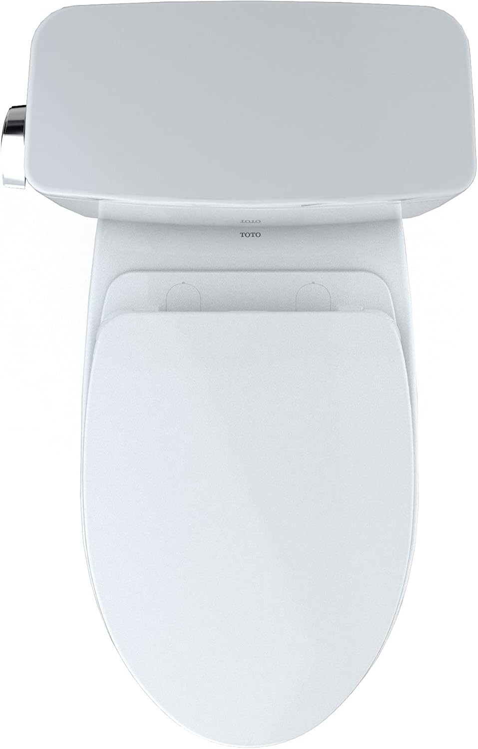 TOTO Drake Two Piece Toilet Elongated - Seat Included - top view
