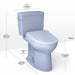 TOTO Drake Washlet+ S7 Two-Piece Toilet Dimensions - 1.28 GPF, Universal Height, Width 17.1875 in, Height 30.125 in, Length 28.375 in