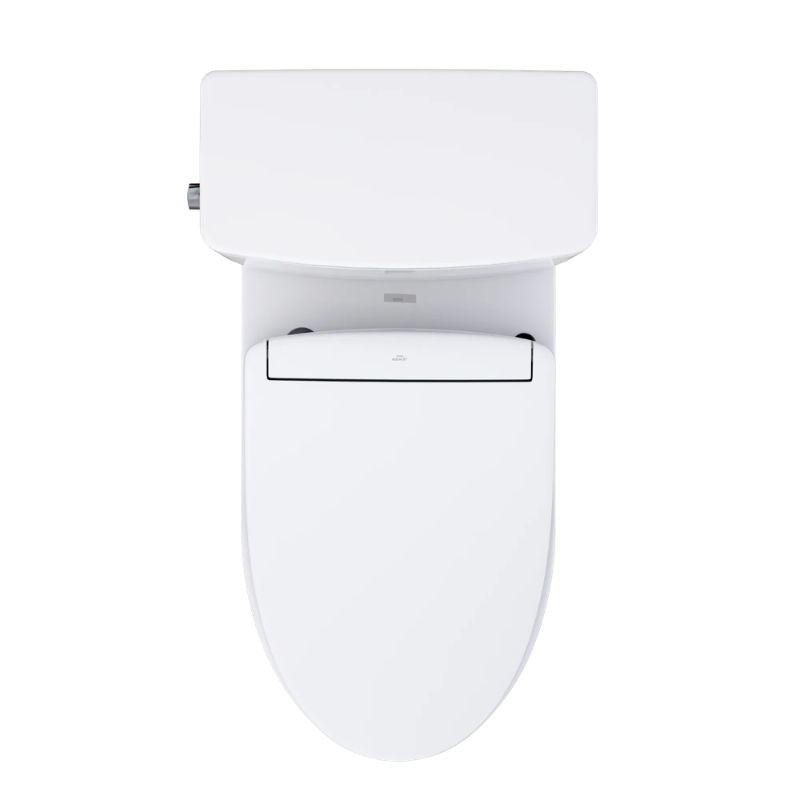 TOTO Glaston 1G WASHLET+ Two-Piece Toilet - top view