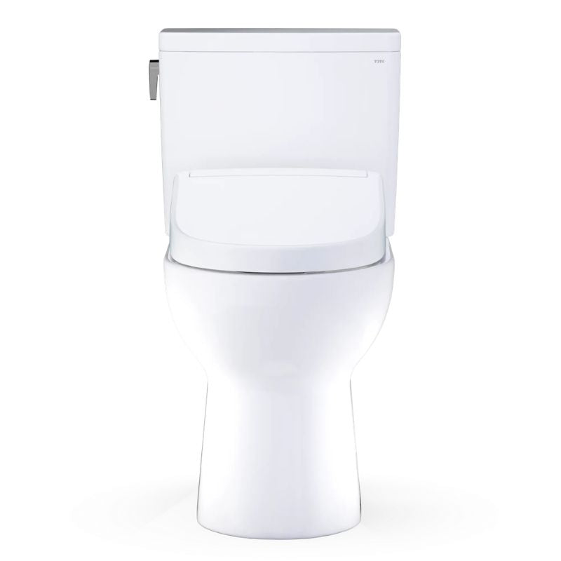 TOTO Glaston WASHLET+ Two-Piece Toilet - 1.28 GPF - Front view