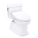 TOTO Guinevere WASHLET+ S5 One-Piece Toilet - 1.28 GPF - White toilet on a white background