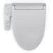 TOTO Washlet KC2 bidet toilet seat with control panel, top view