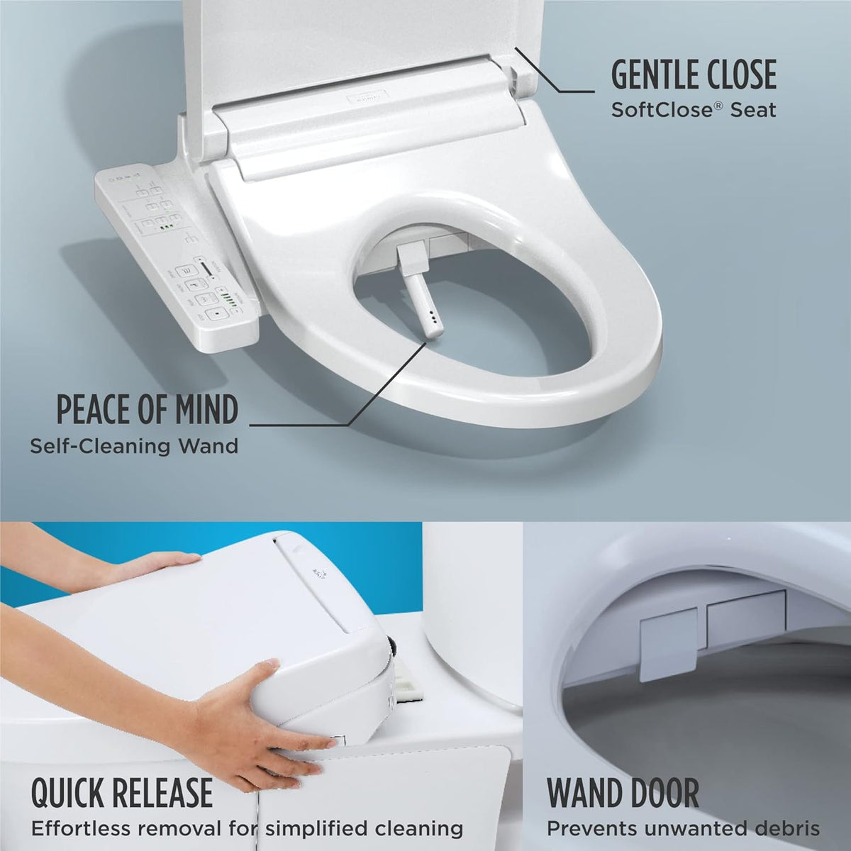 TOTO Washlet KC2 Bidet Toilet Seat