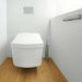 TOTO NEOREST® AC wall-hung dual-flush toilet with ACTILIGHT™ technology in modern bathroom setting.