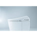 TOTO Neorest AH Dual Flush Integrated Bidet Toilet side view showcasing sleek design and advanced technology.