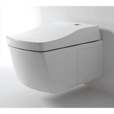 TOTO Neorest EW wall-hung toilet with dual-flush feature in modern bathroom setting.