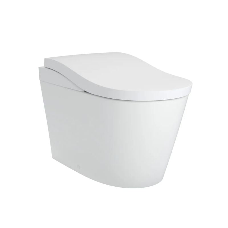 TOTO Neorest LS Bidet Toilet - Matte white toilet on a white background