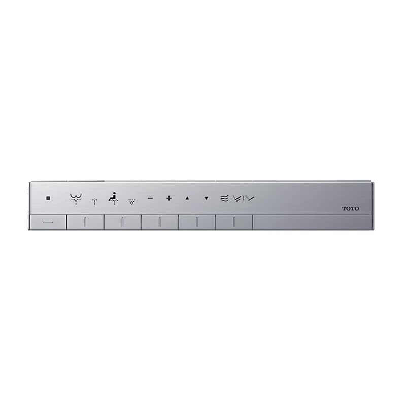 TOTO Neorest LS Bidet Toilet remote control panel with sleek design and functional buttons