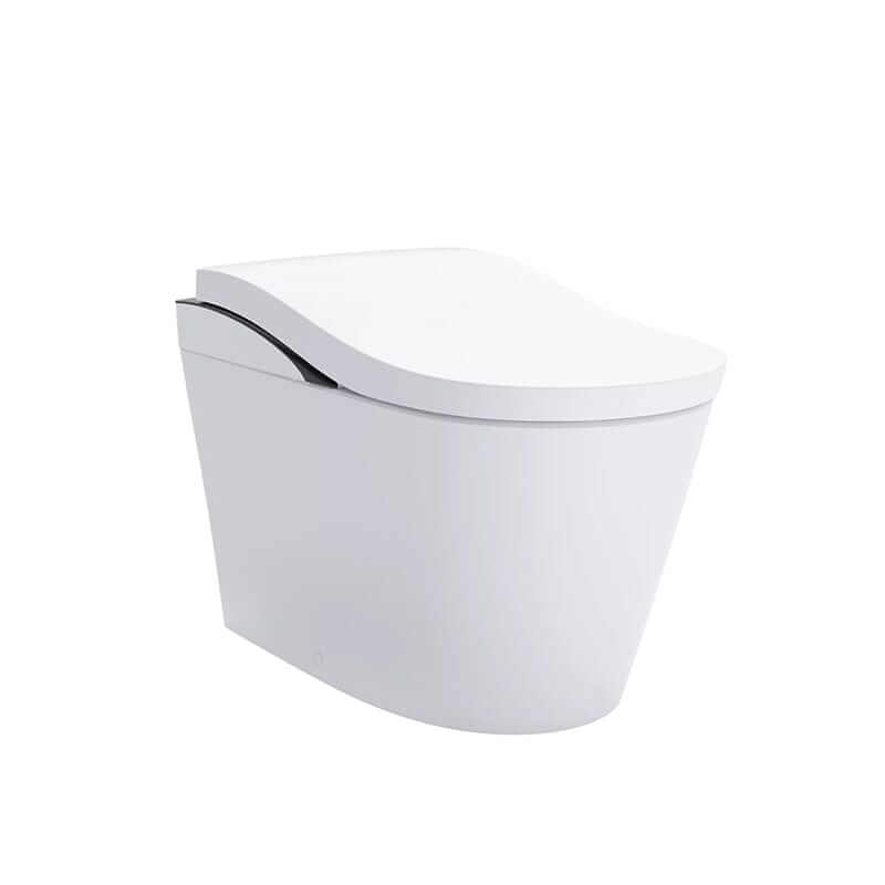 Modern TOTO Neorest LS Bidet Toilet with sleek white design and advanced features, enhancing bathroom luxury and functionality