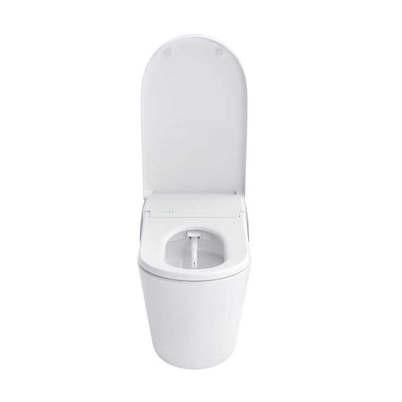 TOTO Neorest LS Bidet Toilet with open lid, showcasing modern design and advanced functionality.