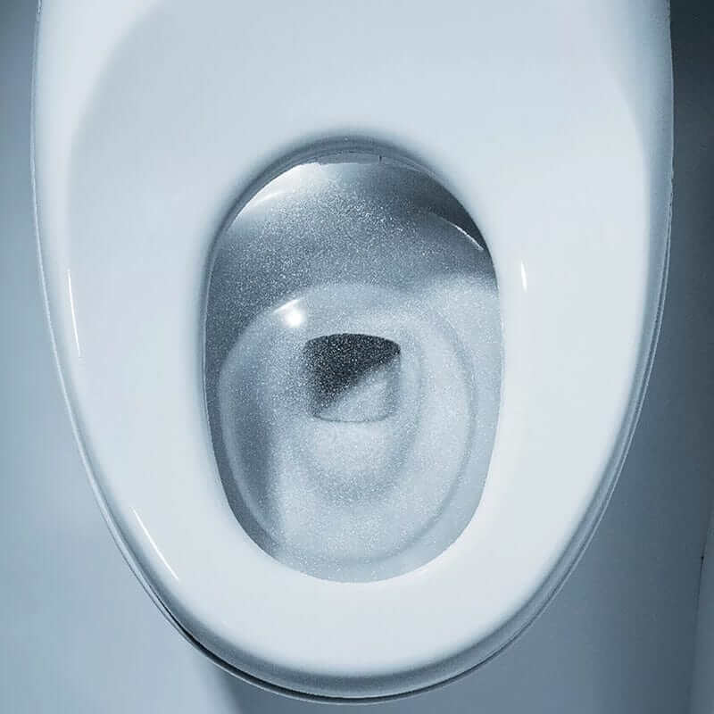 TOTO Neorest NX1 Dual Flush Bidet Toilet - Close-up of a white toilet bowl with swirling water