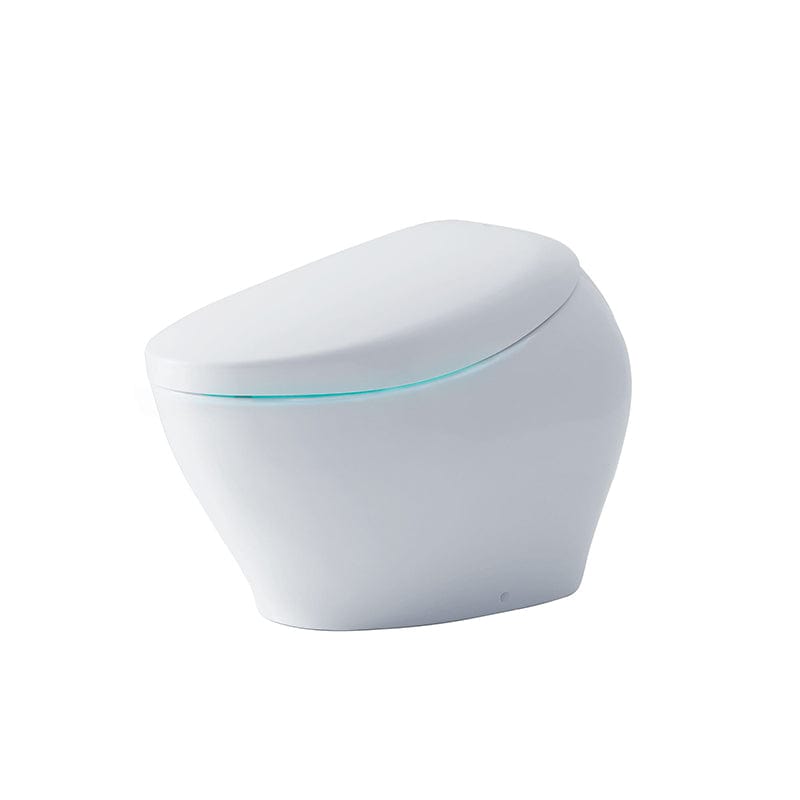 TOTO Neorest NX2 Dual Flush Bidet Toilet with LED lighting, showcasing modern sleek design, 1.0 & 0.8 GPF water-saving technology.