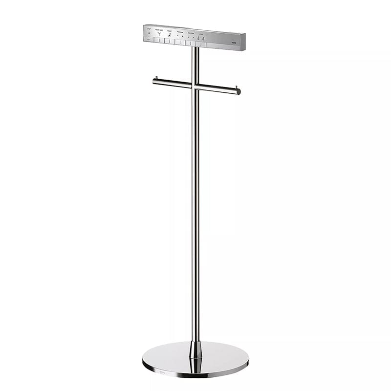 TOTO Neorest Remote Control Stand YS990 with chrome finish, modern design for stylish bathroom accessory placement.