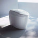 TOTO Neorest RS Dual Flush Bidet Toilet in modern bathroom setting, emphasizing sleek design and eco-friendly functionality.