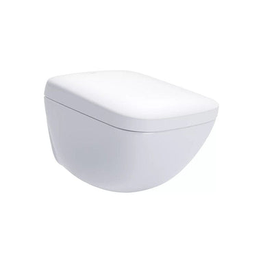 TOTO Neorest WX1 Wall Hung Bidet Toilet in sleek modern design, featuring compact and space-saving installation.