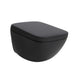 TOTO NEOREST WX1 Wall-Hung Toilet - Matte black on a white background