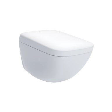 TOTO NEOREST® WX1 Wall-Hung Toilet - White wall-mounted toilet on a white background
