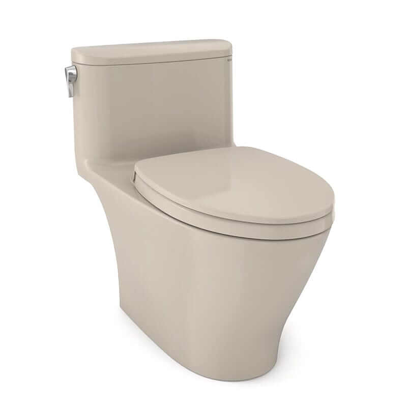 TOTO Nexus 1PC Toilet - Sedona Beige - Beige toilet on a white background