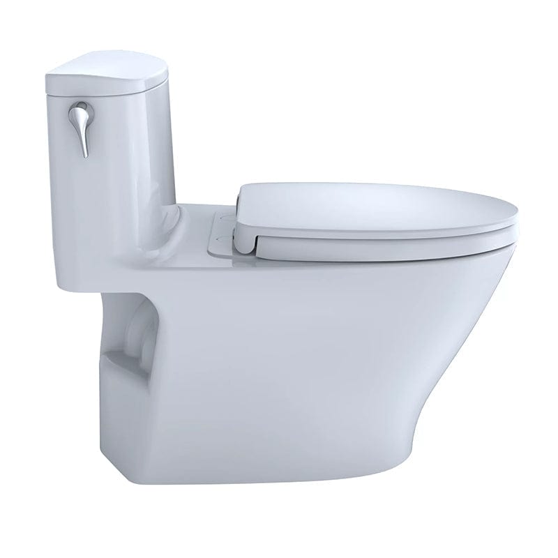 TOTO Nexus One-Piece Toilet 1.28 GPF in Cotton finish showcasing modern design and efficient functionality.