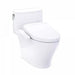 TOTO Nexus WASHLET+ S2 One-Piece Toilet - White toilet on a white background