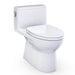 TOTO Redington One-Piece Toilet - 1.28 GPF - White toilet on a white background