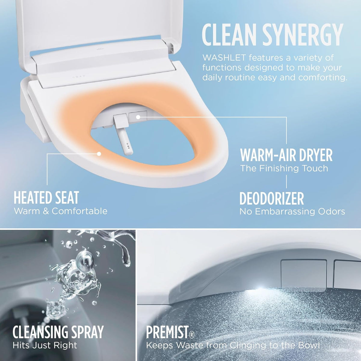 TOTO WASHLET S2 Bidet Seat