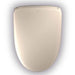 TOTO Washlet S7A Bidet Toilet Seat Elongated - Sedona Beige - top view on a white background