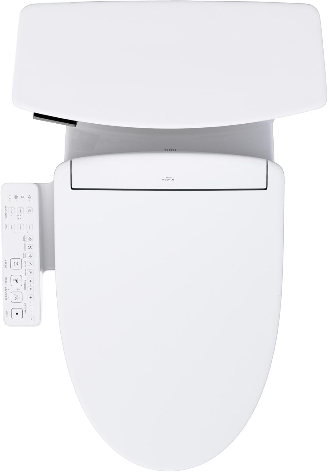 TOTO Soirée WASHLET+ S2 One-Piece Toilet - top view