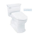 TOTO Soiree Washlet+ S7 one-piece toilet with GPF control panel, modern bathroom fixture.