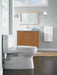 TOTO Carlyle II One-Piece Toilet in modern bathroom setting, featuring water-saving 1.28 GPF technology and sleek design.