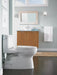 TOTO Carlyle II One-Piece Toilet in modern bathroom setting, featuring water-saving 1.28 GPF technology and sleek design.