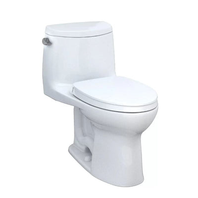 TOTO Ultramax II One-Piece - White toilet on a white background