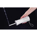 Portable TOTO Travel Washlet in hand, showing water spray feature for hygiene on-the-go.
