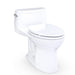 TOTO Ultramax Low Profile One-Piece Toilet - White toilet on a white background