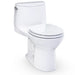 TOTO Ultramax One-Piece Round Toilet - White toilet on a white background