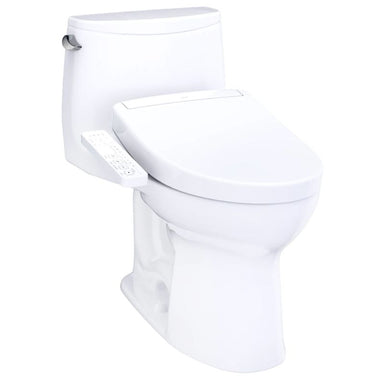 TOTO Ultramax WASHLET+ S2 One-Piece Toilet - 1.28 GPF - on a white background