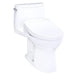 TOTO Ultramax WASHLET+S5 One-Piece Toilet - 1.28 GPF - White toilet on a white background