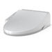 TOTO Washlet A2 Bidet Toilet Seat, elongated design, white.