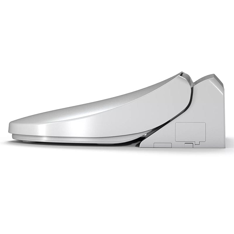 Side view of TOTO Washlet A2 Elongated Bidet Toilet Seat in white