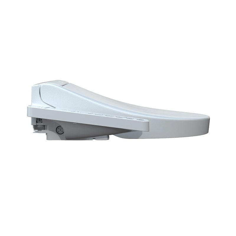 TOTO Washlet C2 Bidet Toilet Seat, side view with advanced features for comfort and hygiene in a sleek design.